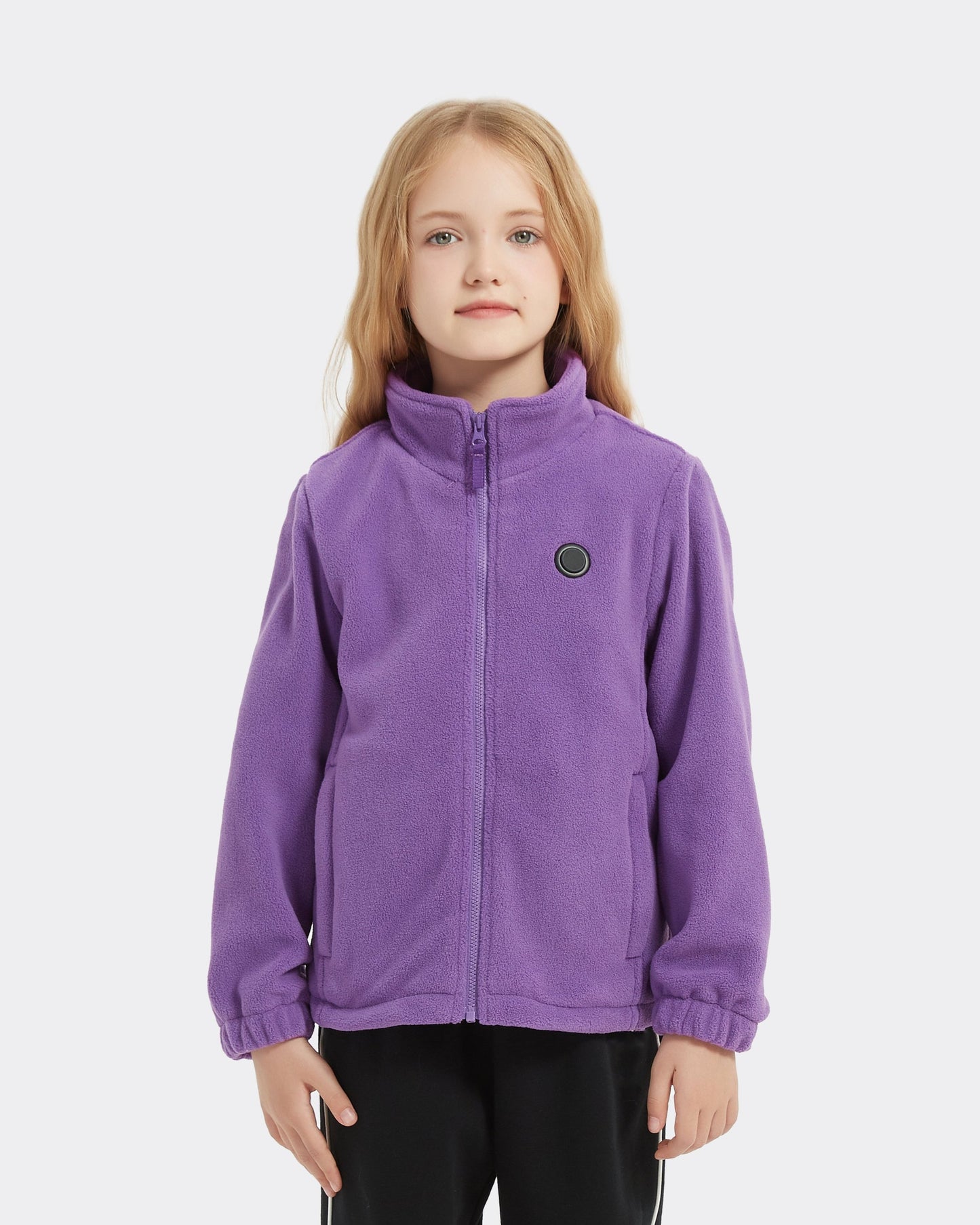 Girls' Heated Fleece Jacket (Compact 5V Battery)