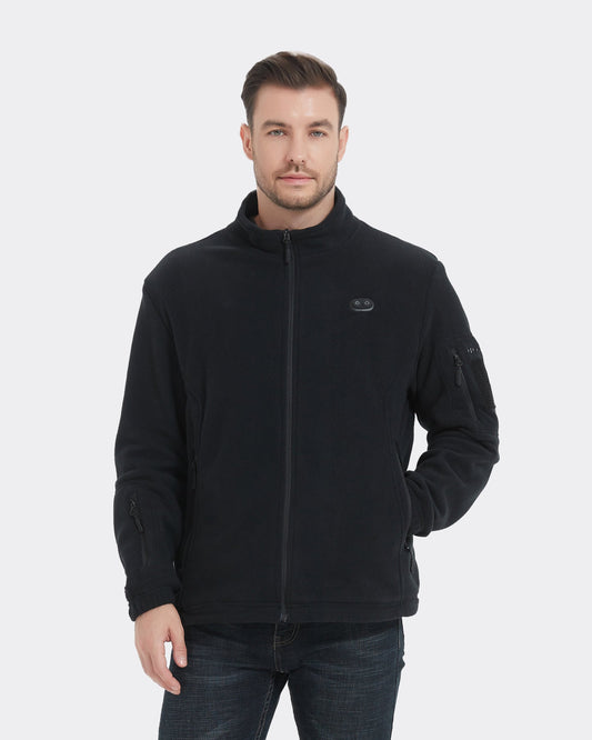 Heated Fleece Jacket for Men (7.4V Battery)