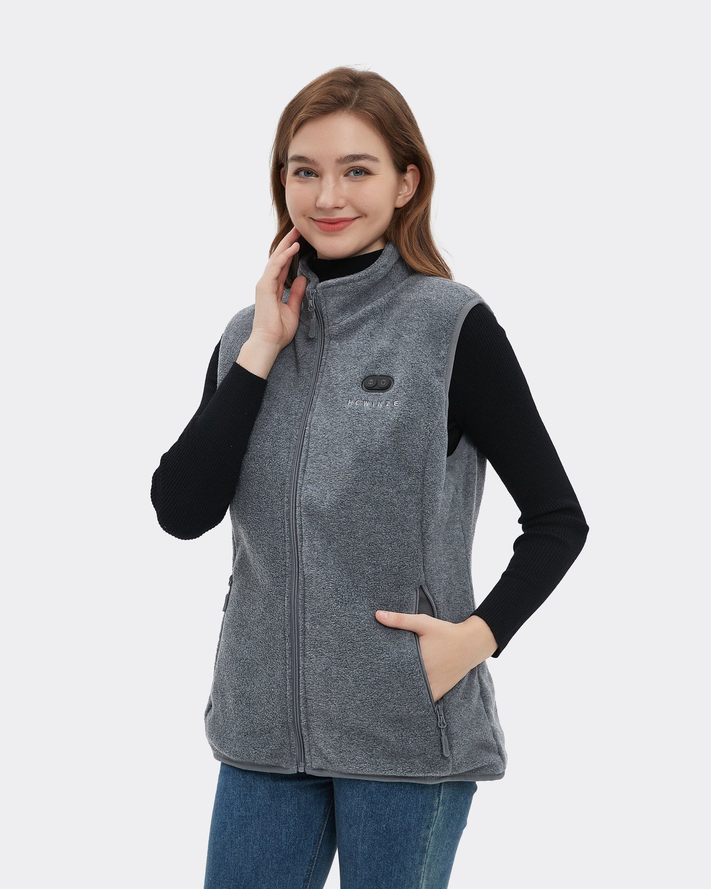 Women's Heated Fleece Vest (7.4V Battery)