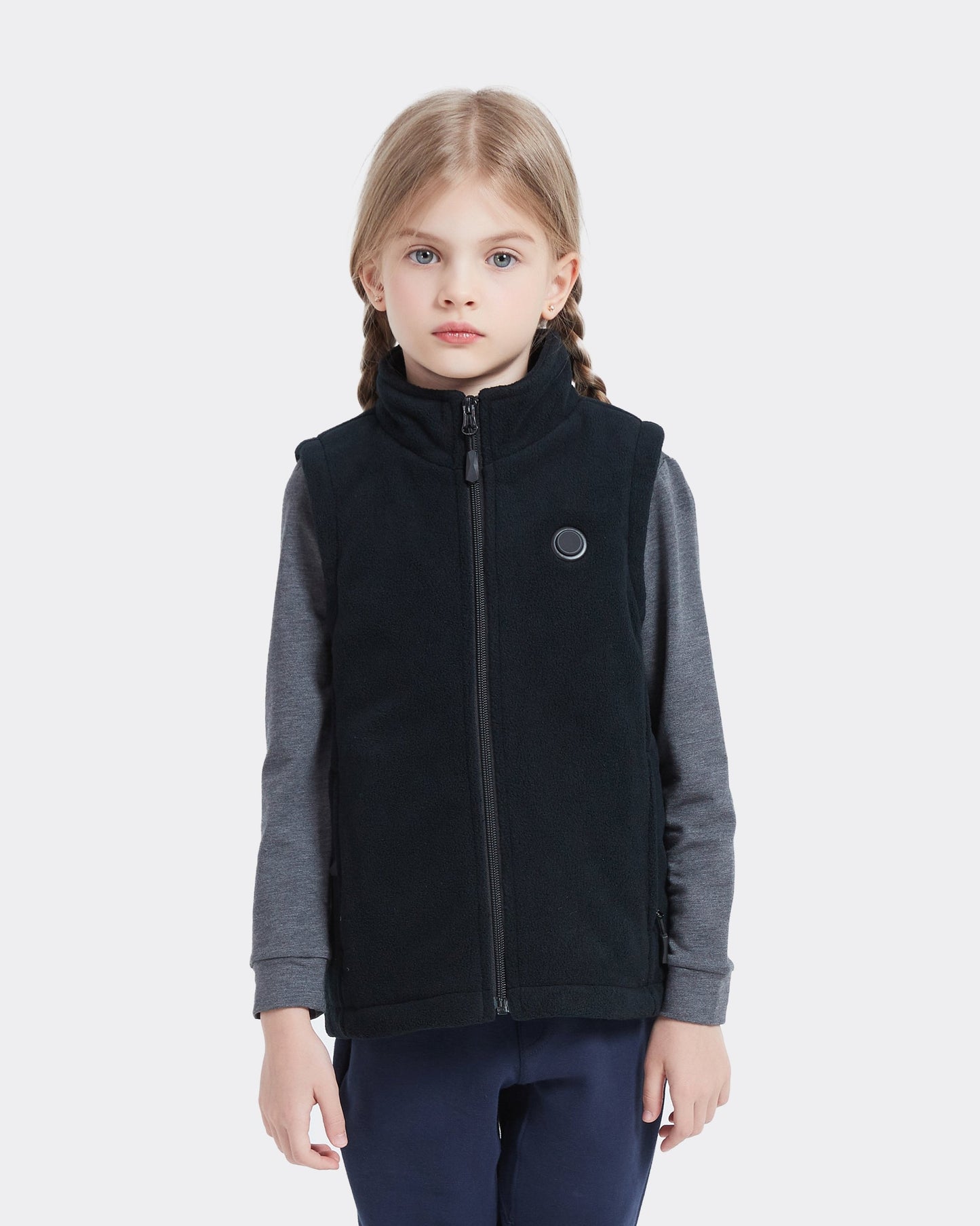 Girls' Heated Fleece Vest (5V Battery)