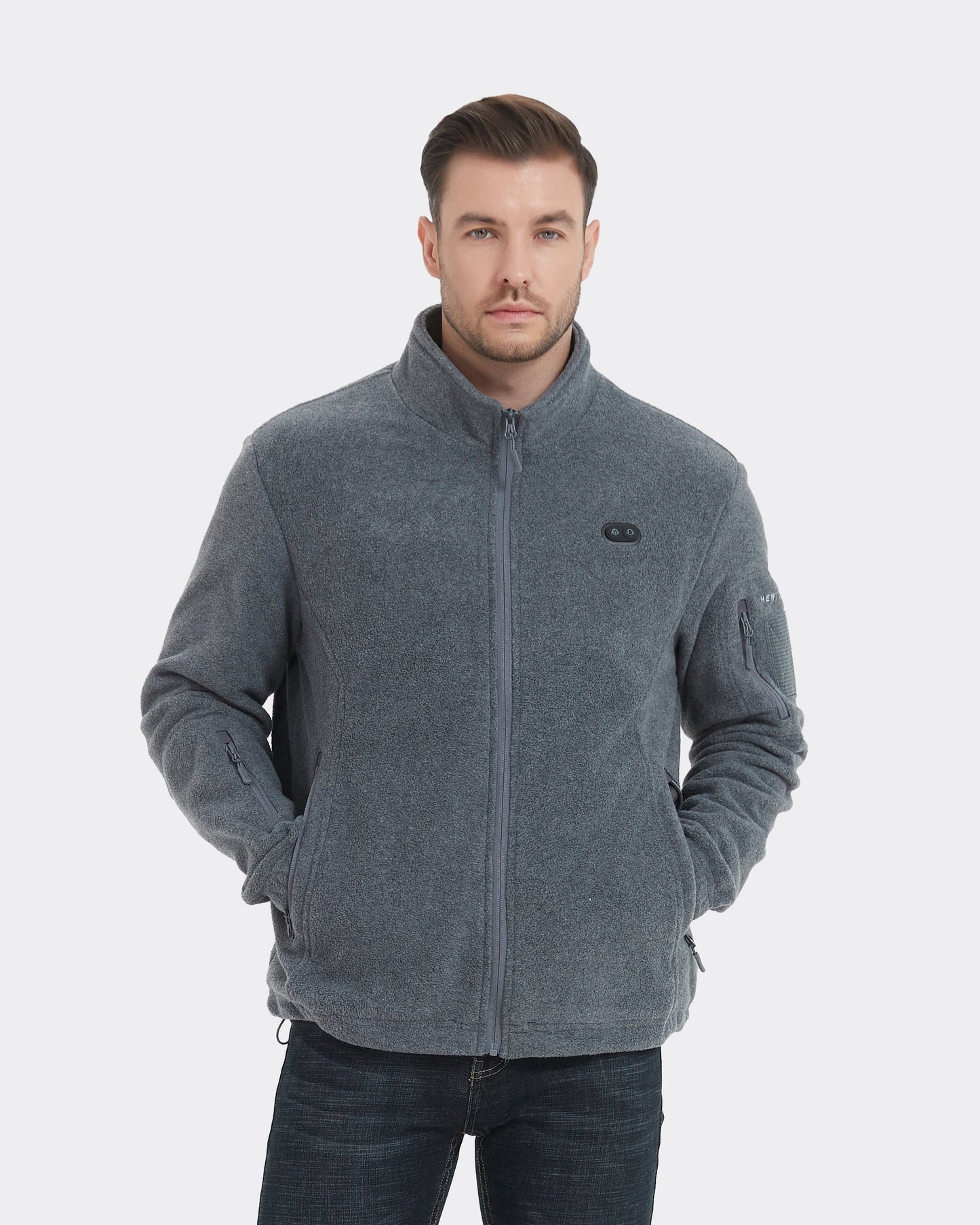 Heated Fleece Jacket for Men (7.4V Battery)