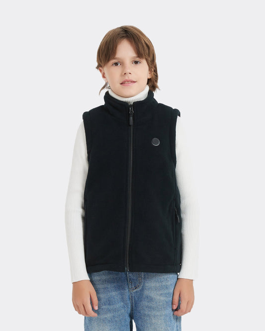 Boys' Heated Fleece Vest (5V Battery)