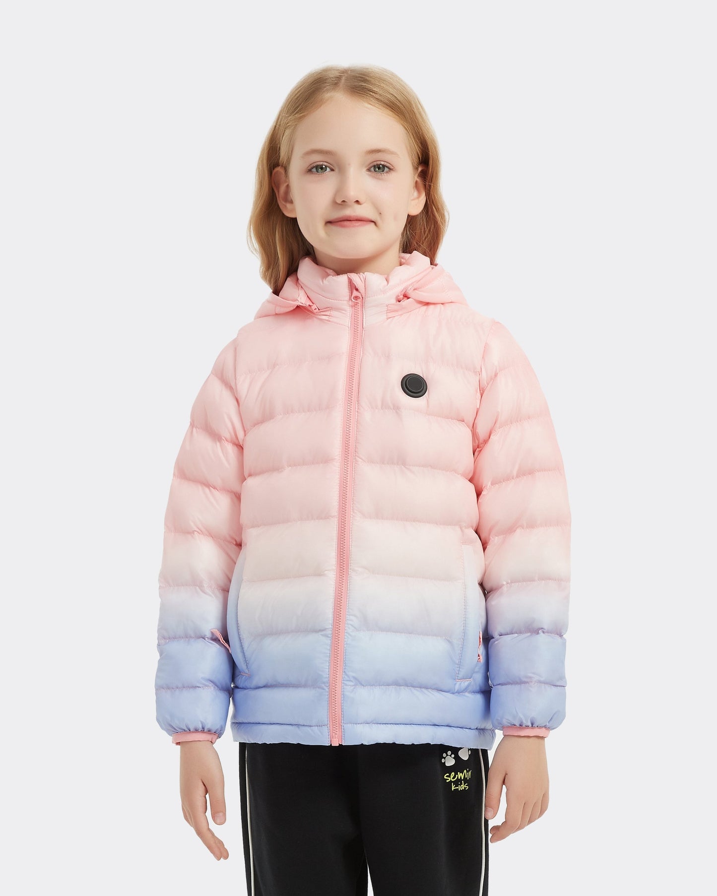 Girls' Heated Puffer Jacket (5V Battery)